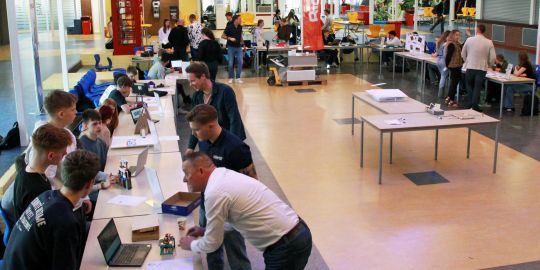 Lauwers College Buitenpost creatief op de praktijktoer